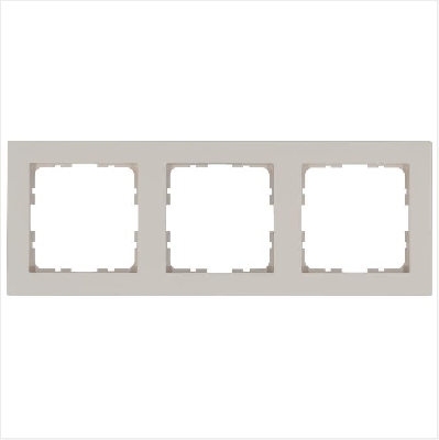 Рамка 3-м G-Classic тауп Jasmart G1003T