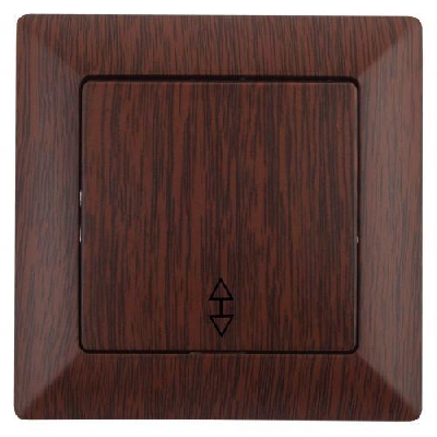 Переключатель 1-кл. СП Solo 4-103-10 10А 250В IP20 венге Intro Б0053583