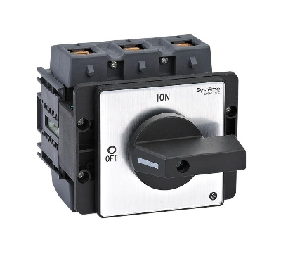 Выключатель-разъединитель 3п 175А IP20 с черн. рукоят. на дверцу 4 винтами SE MSD175320B