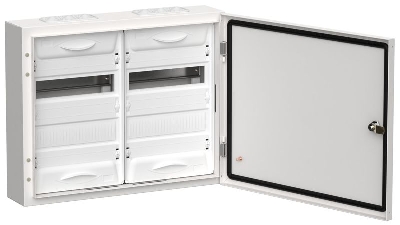 Корпус ЩРн-48 (2х24) TITAN 5 460х570х140 IP54 одна дверь метал. бел. IEK TI5-50-N-2X024-54