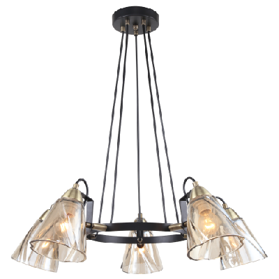 Люстра Cathy 5106-305 5хE14 40Вт лофт-кантри Rivoli Б0055513