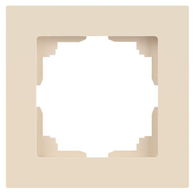 Рамка 1-м СП Accent 6-501-02 сл. кость Intro Б0063736