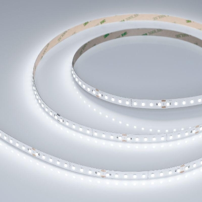 Лента светодиодная UL-A126-10mm 24V White 6000К 8Вт/м IP20 высок. эффект. 165лм/Вт (уп.5м) Arlight 044492