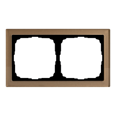 Рамка 2-м ArtGallery Pure органич. стекло шампань SE GAL320502