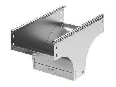 Ответвитель для лотка Т-образ. верт. TD осн. 100 H100 в комплекте с крепеж. эл. гор. оцинк DKC 37112KHDZ