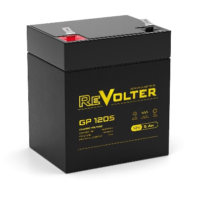 Аккумулятор 12В 5.5А.ч GP 1205 REVOLTER 4614040020014