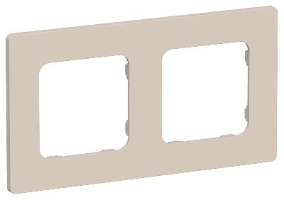 Рамка 2-м СП FLITE РУ-2-К-ФлЛ льняной IEK FI-M22-32-20-K88