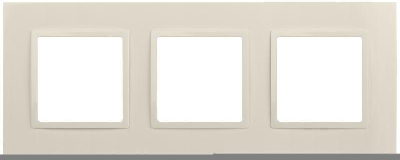 Рамка 3-м Elegance 14-5013-02 Classic слон. кость Эра Б0060582