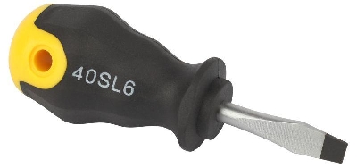 Отвертка SL 6х40мм шлицевая двухкомпонентн. рукоятка ЭРА Б0055864