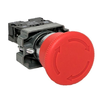 Кнопка "Грибок" BS542 NC IP65 поворотн. красн. PROxima EKF xb2-bs542-65