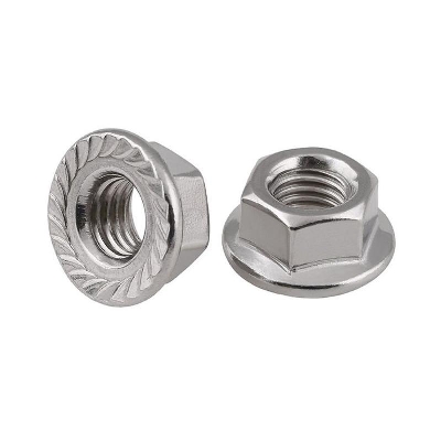 Гайка шестигранная с фланцем М8 DIN 6923 оцинк. (уп.200шт) Zitar 141612