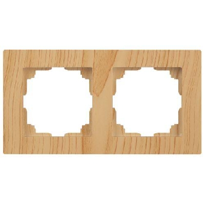 Рамка 2-м СП Accent 6-502-11 сосна Intro Б0063729