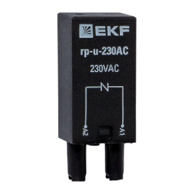 Модуль защитный с варистором 230В AC для промежуточных реле RP AVERES EKF rp-u-230AC