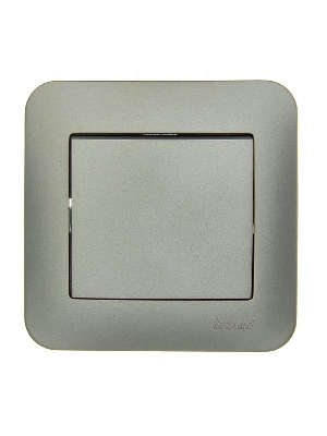 Выключатель 1-кл. 1п СП ASTI 10А IP20 в сборе платина. LEZARD 7081-3535-100