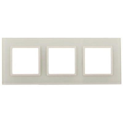 Рамка 3-м Elegance 14-5103-02 стекло слон. кость Эра Б0059171