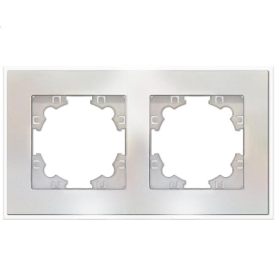 Рамка 2-м Афина стеклянная жемчуж. UNIVersal 2261