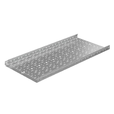 Лоток перфорированный 500х50 L6000 1.5мм "Быстрый монтаж ПЛЮС" LPplus50-500-1.5-6000 КМ PL12257