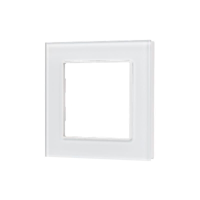 Рамка стеклянная FRM-GLARE-GS-1-WH Arlight 043786