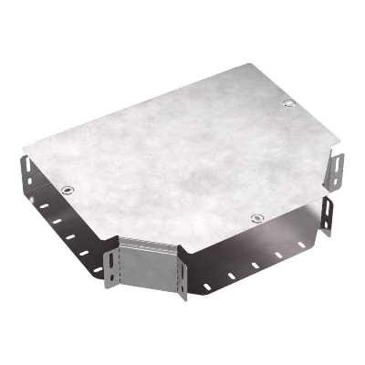 Ответвитель для лотка Т-образ. 300х100 Стандарт с крышкой Промрукав PR16.0443