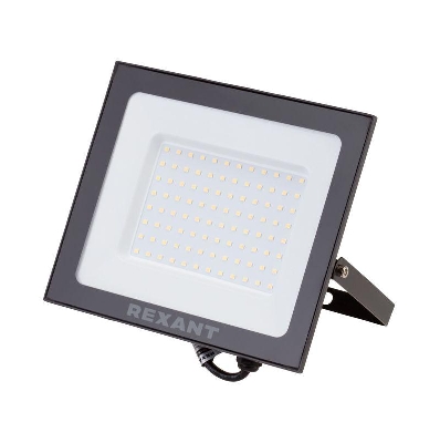 Прожектор светодиодный СДО 70Вт 6500К холод. бел. 5600лм черн. корпус Rexant 605-037
