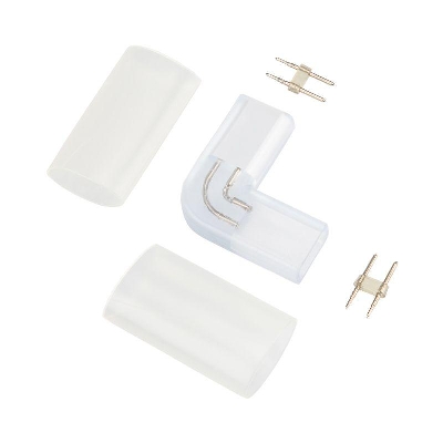 Коннектор-L для двухстороннего гибкого неона 8х16мм Neon-Night 134-063