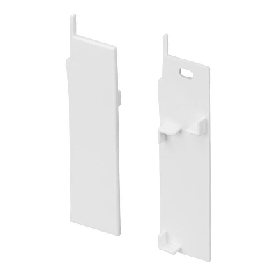Заглушка PLINTUS-H73-F WHITE пластик (комплект) Arlight 043598