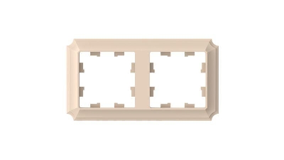 Рамка 2-м AtlasDesign Antique универс. песочн. SE ATN101202