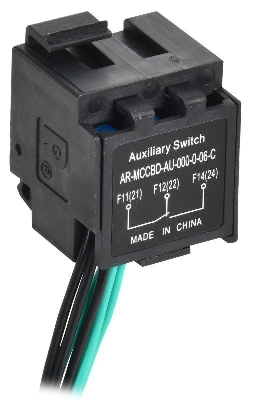 Контакт дополнительный левый MCCB типоразмер G; H; I 2НО 2НЗ ARMAT IEK AR-MCCBD-AU-000-0-06-C