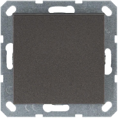 Переключатель проходной 1-кл. 10А IP20 механизм мокко Jasmart G3012Z