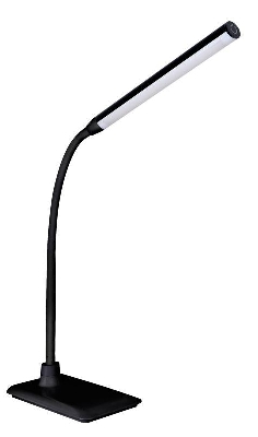 Светильник светодиодный настольный KD-792 C02 6Вт 4000К 230В сенсор. вкл. 4 уровня яркости черн. Camelion 12489