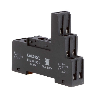 Колодка с винтовыми клеммами для реле IRM DKC IRM-B-SC-2