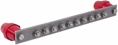 Шина уравнивания потенциалов 10хМ10 5х40мм сталь нерж. OBO 5015866_V1