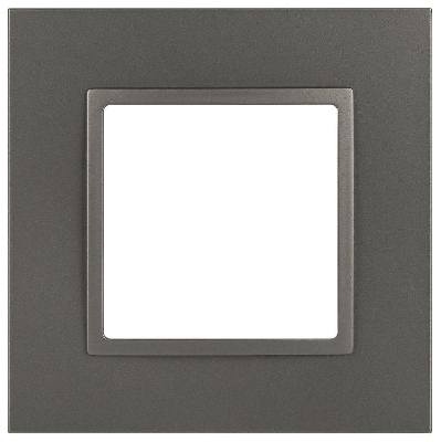Рамка 1-м Elegance 14-5011-16 Classic для розеток и выключателей титан Эра Б0065823