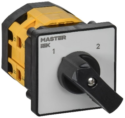 Переключатель кулачковый 63А (сх. 55) стандартная рукоятка IEK MI-CS10-063-055