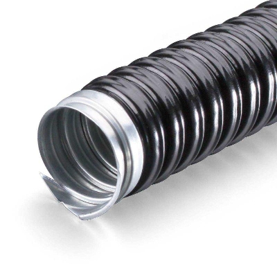 Металлорукав герметичный термостойкий в ПВХ-оболочке МРПИнг "TERMO" 100 (уп.10м) Fortisflex 88484