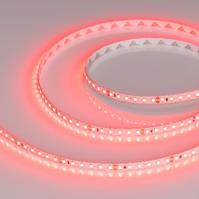 Лента светодиодная RT-A120-8mm 24V Red 9.6Вт/м IP20 2835 (уп.5м) Arlight 008781(2)