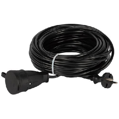 Удлинитель-шнур 1х0м без заземл. ПВС 2х0.75 GREEN LINE BUH-6-20m Эра Б0065138