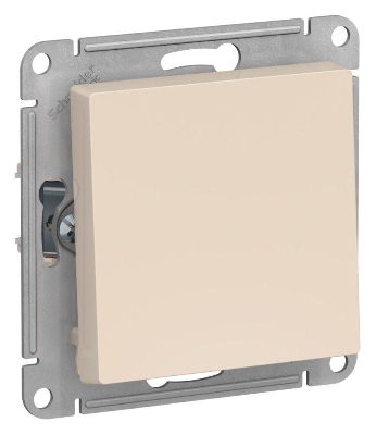 Выключатель 1-кл. AtlasDesign 2-п. 10А мех. беж. SE ATN000221