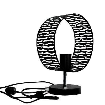 Светильник "Дакар" ННБ 63-60-020 (ИМ) настольный шнур черн. черн. муар Элетех 1005405058