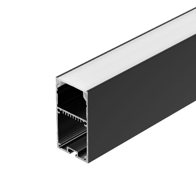 Профиль LINE-S-3667-2000 BLACK L2000 алюм. Arlight 042901