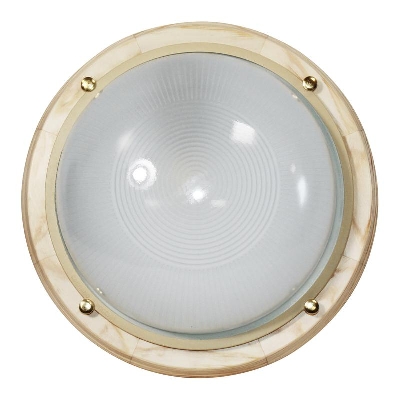 Светильник НПП 03-100-009 "Самарканд" 1101 E27 IP65 кругл. большой матов./корпус дерево сосна (инд. упак.) Элетех 1005500964