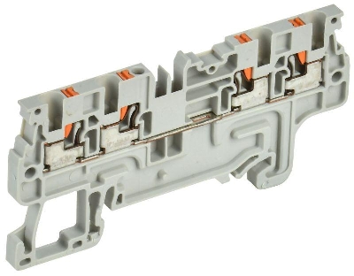 Колодка клеммная CP-MC 4 вывода 1.5кв.мм сер. IEK YCT22-00-4-K03-001