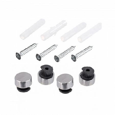 Зеркалодержатель d17мм без сверления хром (уп.1шт) Tech-Krep/Zitar 112587