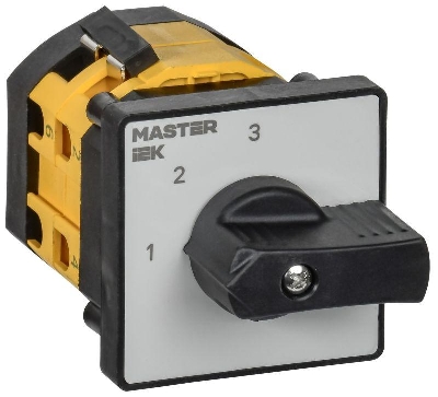 Переключатель кулачковый 16А (сх. 82) стандартная рукоятка IEK MI-CS10-016-082