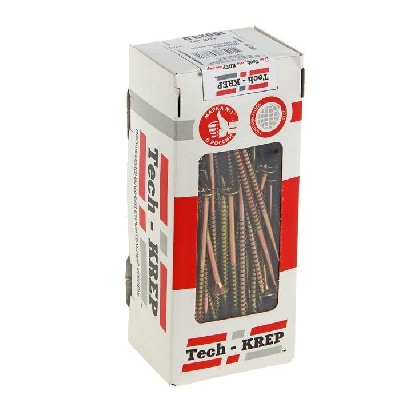 Саморез универсальный 100х5.0мм желт. (уп.100шт) Tech-Krep/Zitar 102268