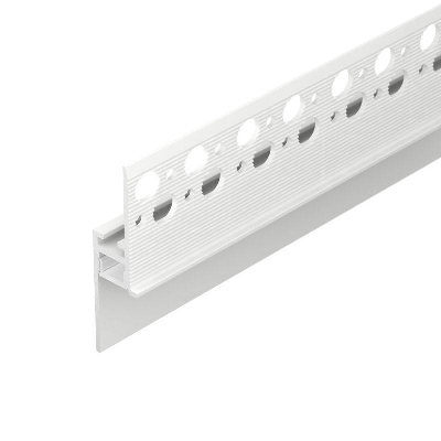 Профиль PLINTUS-FANTOM-H20-2000 WHITE L2000 алюм. Arlight 043660