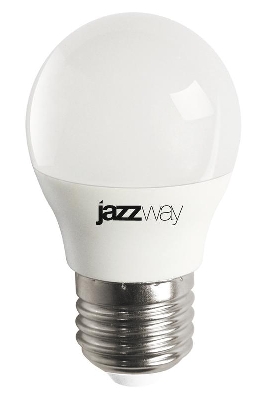 Лампа светодиодная PLED-LX 8Вт G45 шар 5000К холод. бел. E27 Pro JazzWay 5028685