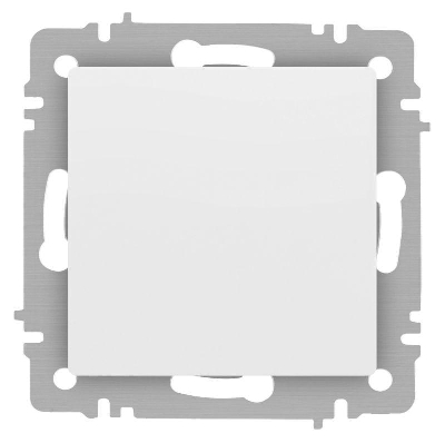 Переключатель 1-кл. СП Accent 6-103-01М 10А IP20 250В AL/CU бел. матов. Intro Б0063476