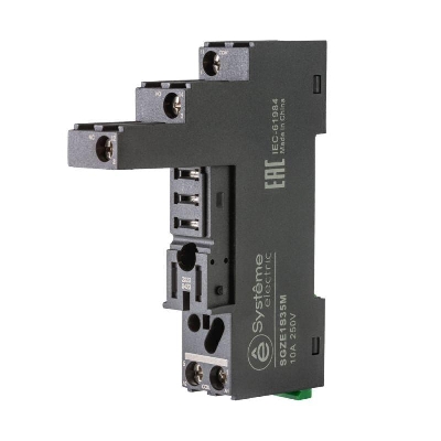 Розетка для реле 1СО скоба seperate SE SGZE1S35M