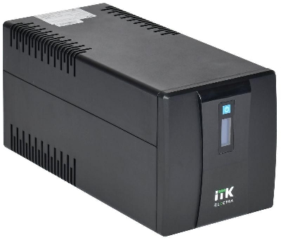 Источник бесперебойного питания ELECTRA ET 1.5кВ.А/900Вт с АКБ 2х9А.ч USB Schuko ITK EET-1500VA-1-002-S